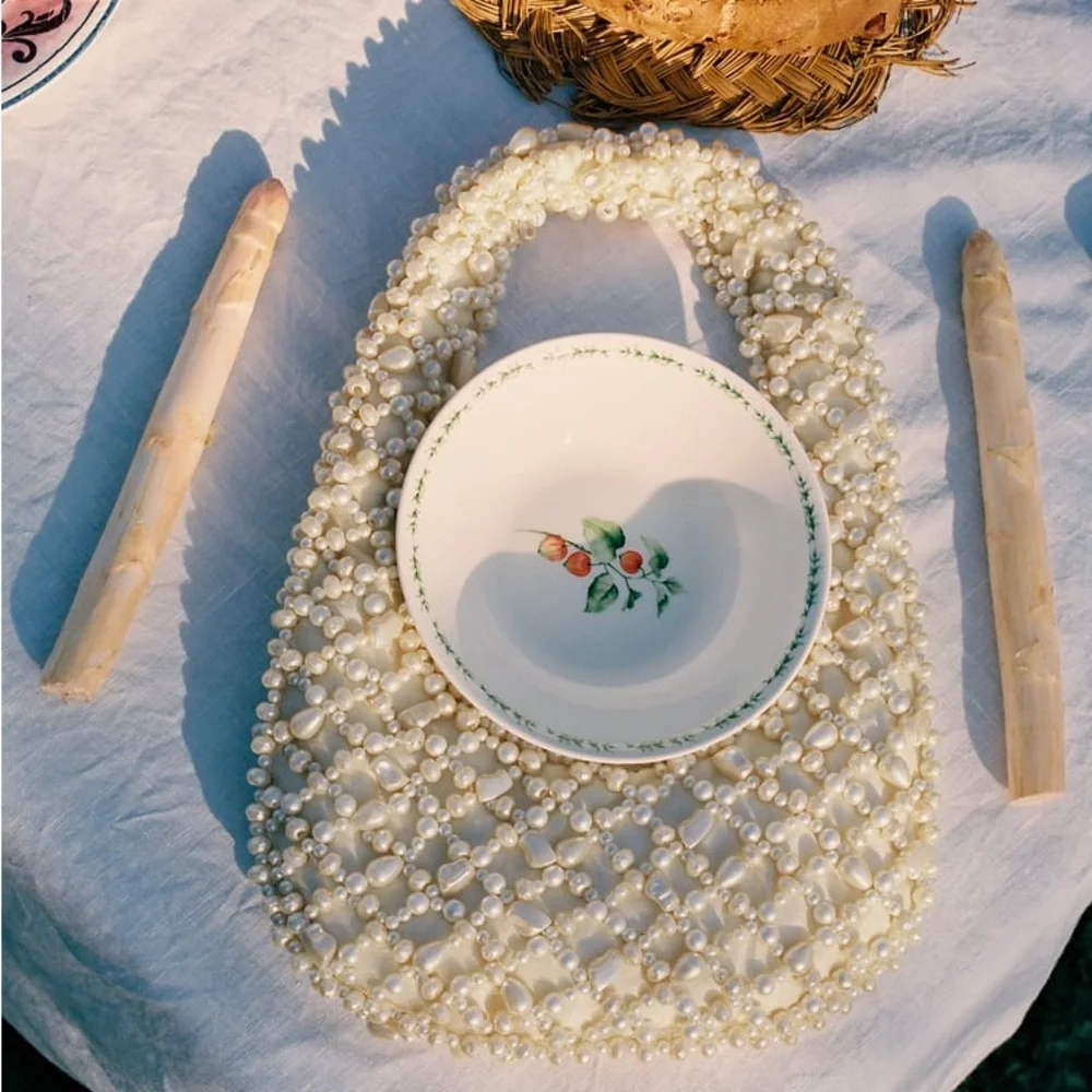 RARE Zara Pearl Shoulder Bag - Picture 14 of 17